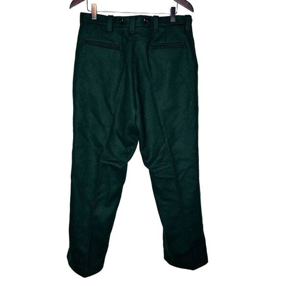 Vintage Northway Wool Pants Green Men’s size 32 - Picture 4 of 7